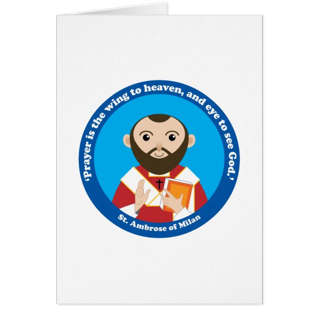 San Ambrosio de Milán (Frente)