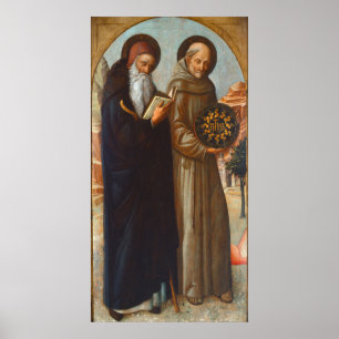 San Antonio Abad - Jacopo Bellini Póster de Arte F
