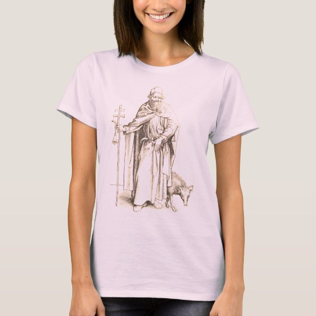 San Antonio de Egipto, padre de la camiseta de tod (Anverso)