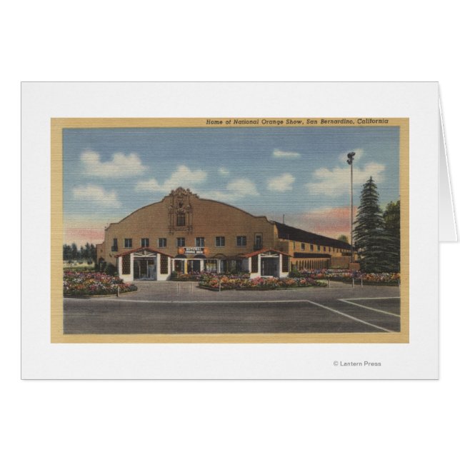 San Bernardino, CA - Casa del Naranja Nacional (Anverso (Horizontal))
