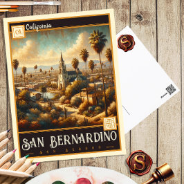 San Bernardino, California | Postal de época