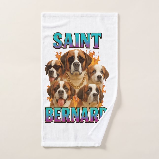 San Bernardo  (Toalla de mano)