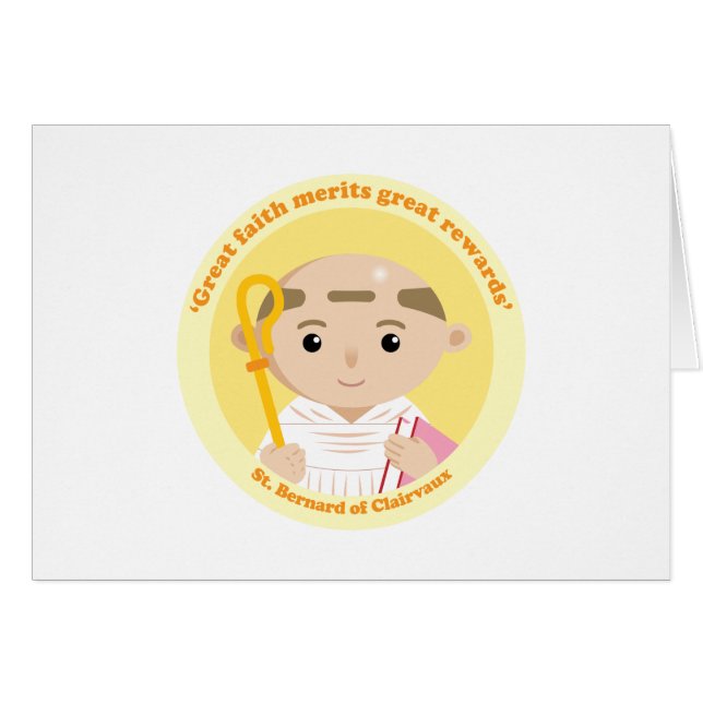 San Bernardo de Clairvaux (Anverso (Horizontal))