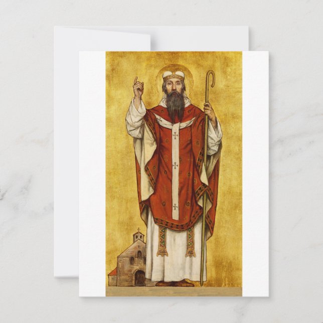 San Bonifacio de Maguncia - Patrono de los educado (Anverso)