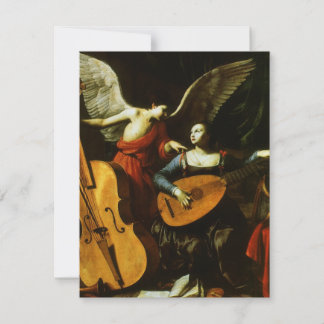 San Cecilia y el ángel de Carlo Saraceni