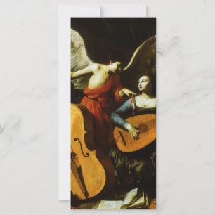 San Cecilia y el ángel de Carlo Saraceni