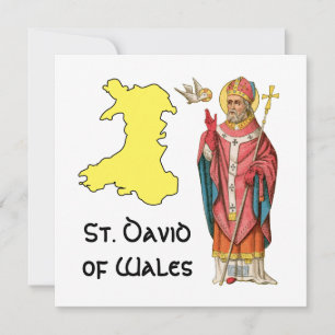 San David de Gales (P 001) con mapa de contorno