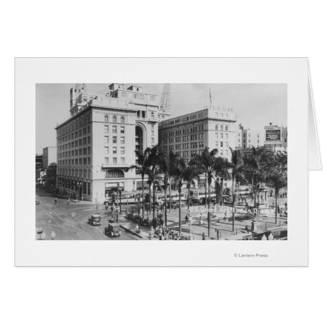 San Diego, CA City View of US Grant Hotel (Anverso (Horizontal))