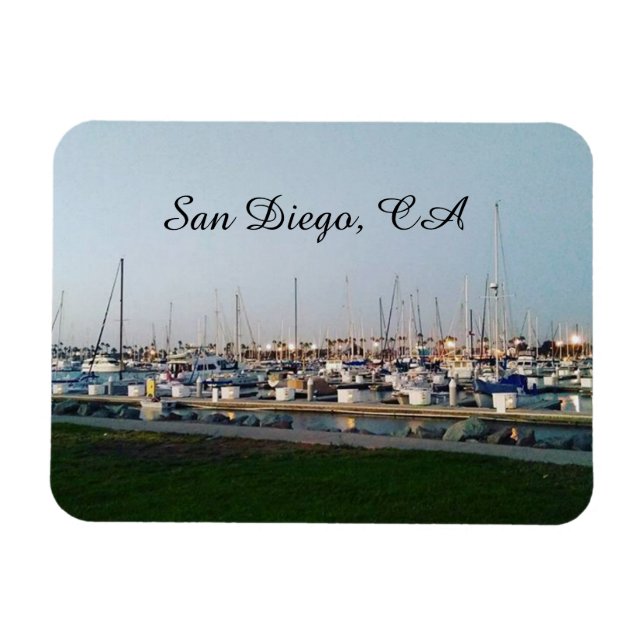San Diego, CA Imán (Horizontal)