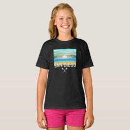 San Diego Design - Camiseta básica para Chicas
