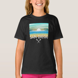 San Diego Design - Camiseta básica para Chicas