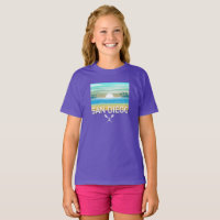 San Diego Design - Camiseta básica para Chicas