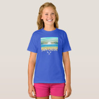 San Diego Design - Camiseta básica para Chicas
