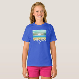 San Diego Design - Camiseta básica para Chicas