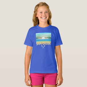 San Diego Design - Camiseta básica para Chicas
