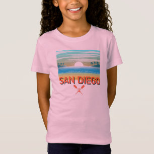 San Diego Design - Camiseta de manga corta para ni