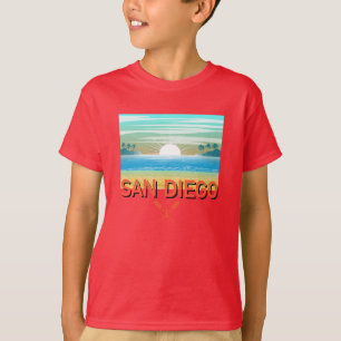 San Diego Diseño - Camiseta Básica para Niños