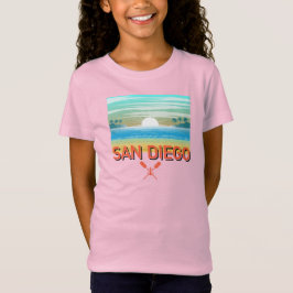 San Diego Diseño - Camiseta de Jersey Fino para Ni