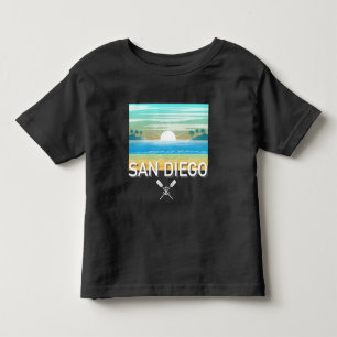 San Diego Diseño - Camiseta de jersey suave para n
