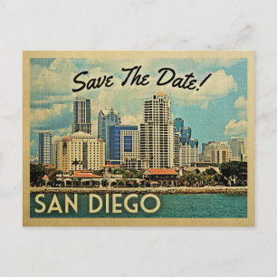 San Diego Guarda Las Postales Vintage De Fecha