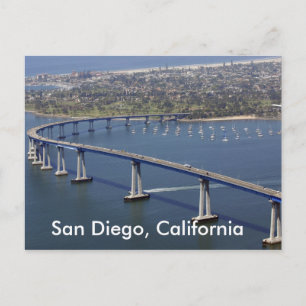 San Diego, postal de California