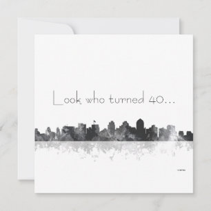 SAN DIEGO SKYLINE - Invitación