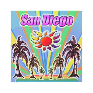 San Diego Summer Love Arte Metalizado