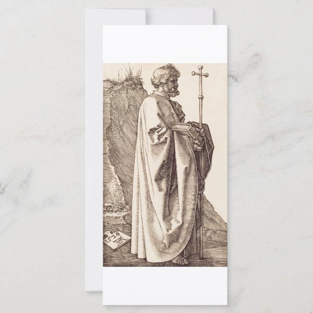 San Felipe el Apóstol de Albrecht Dürer (Anverso)