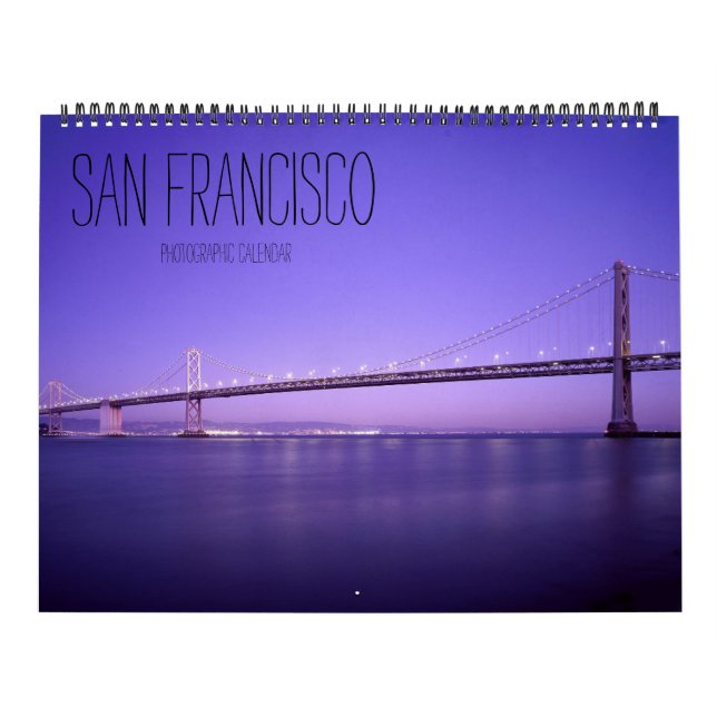san francisco 2026 calendario grande (Tapa)