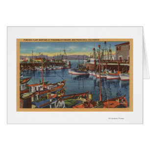 San Francisco, CA Flota Pesquera en Fisherman's