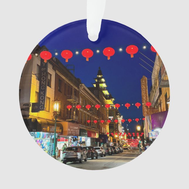 San Francisco Chinatown #11 Ornamento (Anverso)