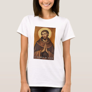 San Francisco de Asís, camiseta católica para muje