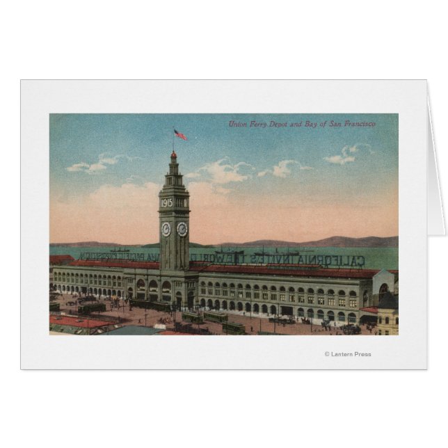 San Francisco, edificio de la terminal de ferris d (Anverso (Horizontal))