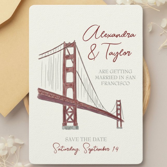 San Francisco Guardar la invitación de fecha (Subido por el creador)