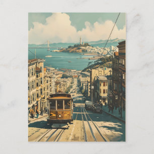 San Francisco: Nostalgia Costera Tarjeta Postal An