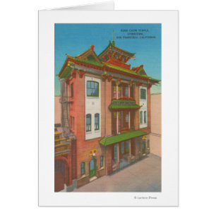 San Francisco, templo CAKong Chow en Chinatown