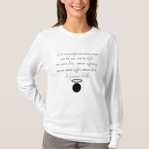 San Gianna Molla cita camiseta femenina