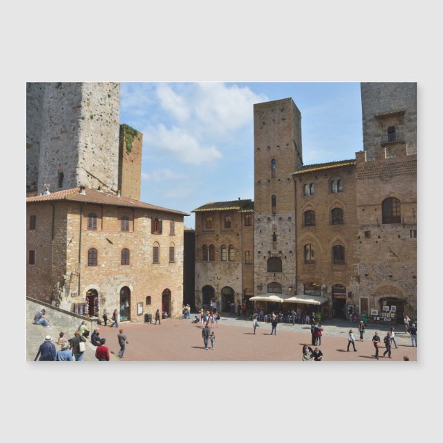 San Gimignano, Italia (Anverso)