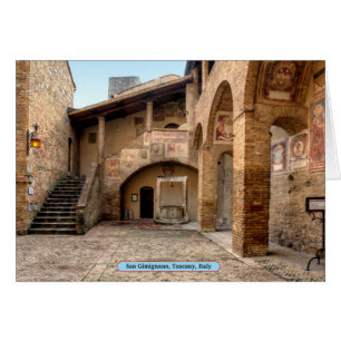 San Gimignano, Toscana, Italia