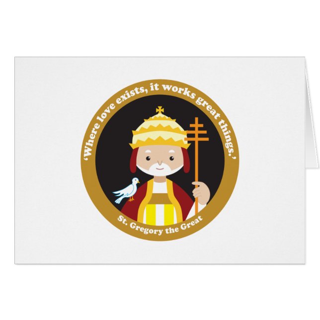 San Gregorio el Grande (Anverso (Horizontal))