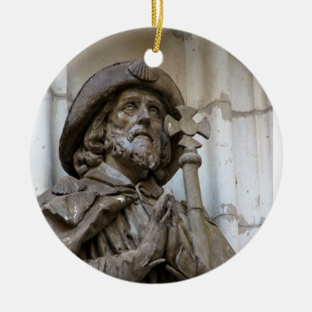 San Jaime en el ornamento de Sevilla (Frente)