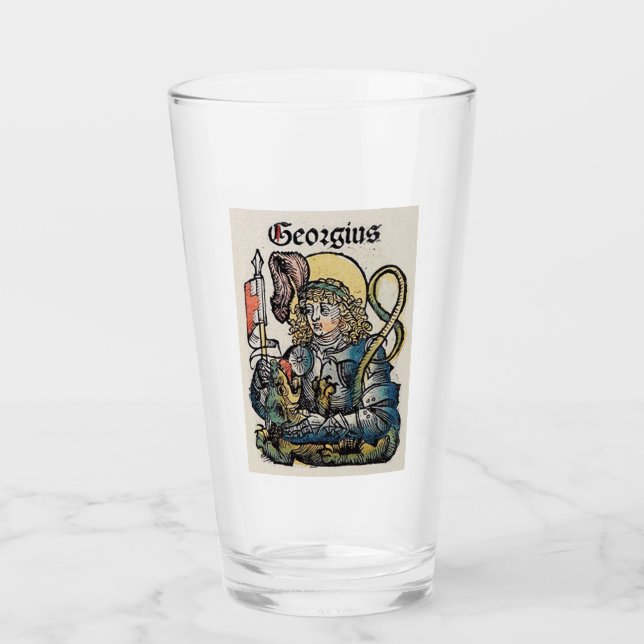San Jorge de la Crónica de Núremberg (Anverso)