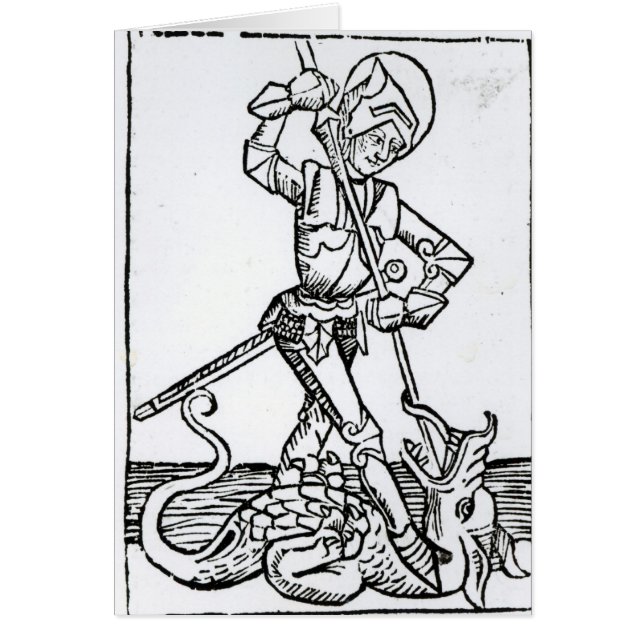 San Jorge, del 'Liber Chronicarum (Frente)