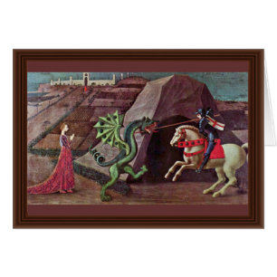 San Jorge y el dragón de Uccello Pablo