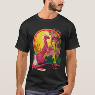 San Jorge y la camiseta de la oscuridad del dragón