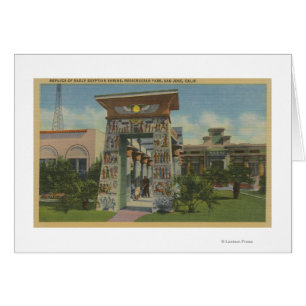 San Jose, CA - reproducción de la capilla egipcia