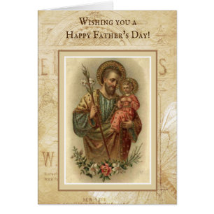 San José con los padres de Jesús