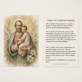 San José con Niño Jesús Oración de Protección Sant