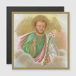 San José de una "tarjeta de peregrinación" (detall