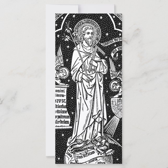 San José, Patrono de la Iglesia (Detalle; DT 01) (Anverso)